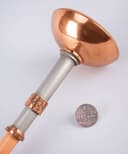 Mexico City 1968 Summer Olympics Rare ‘Type 6’ Torch with Spanish Torch Relay Participation Medal