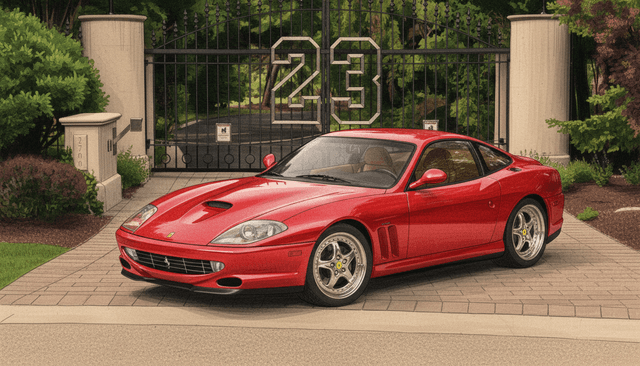 Michael Jordan’s 1997 Ferrari Auction Highlights the Premium of Celebrity Provenance