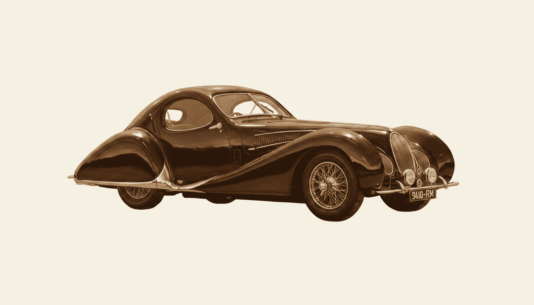 Rare Competition-Commissioned Talbot-Lago Teardrop Coupe With Le Mans History Heads to Auction