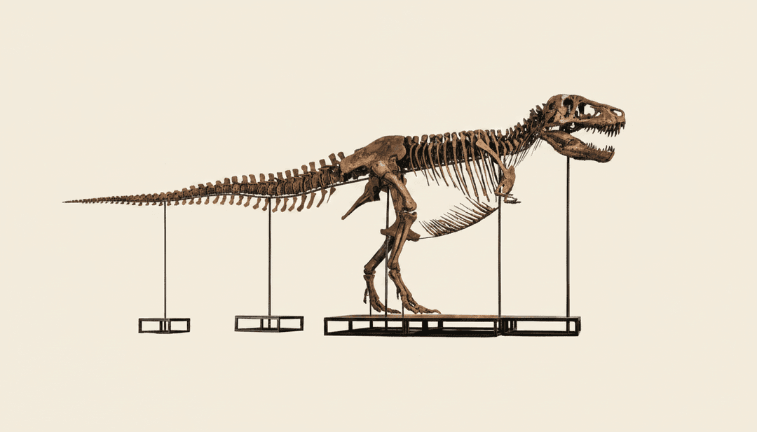 Mystery Bidder Secures Rare T-Rex Fossil in Record Auction Sale