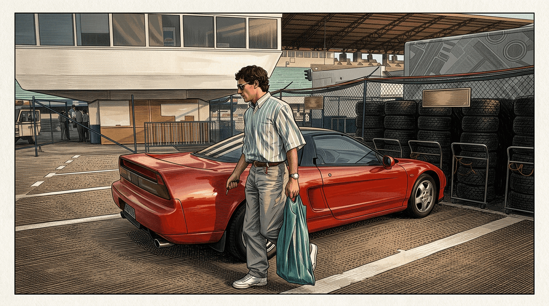 Ayrton Senna’s Honda NSX Consignment Isolates Provenance From Market Benchmarks